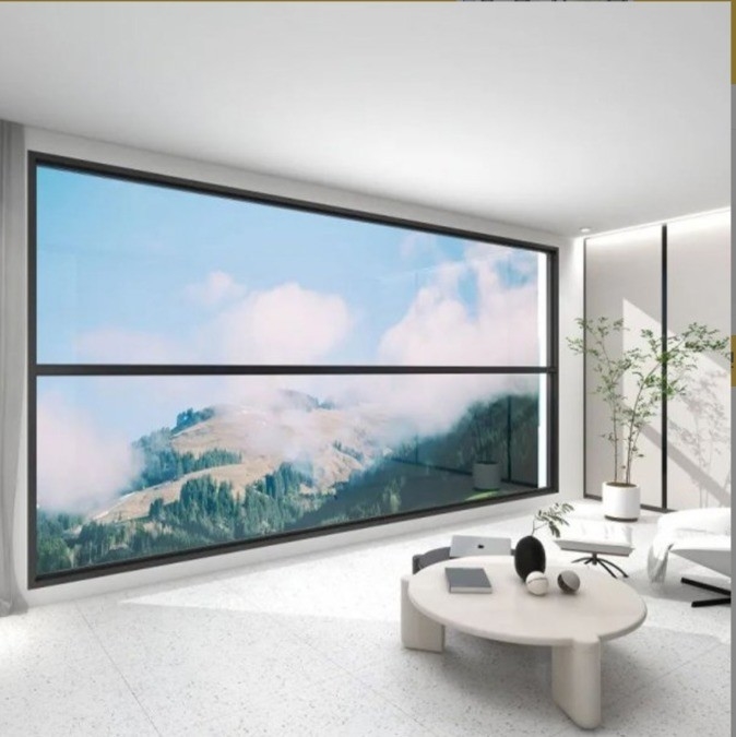 Soundproof Aluminum Sliding Windows Affordable High Durability for Facade Decoration
