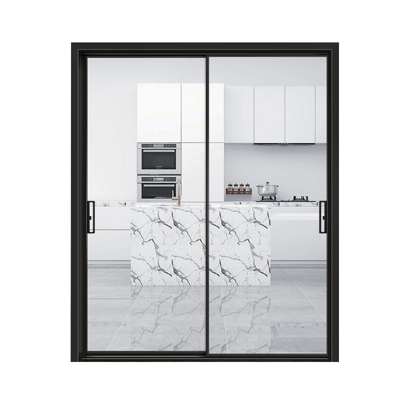 Stainless Steel Screen Netting Aluminum Sliding Glass Doors with Thermal Break and Good