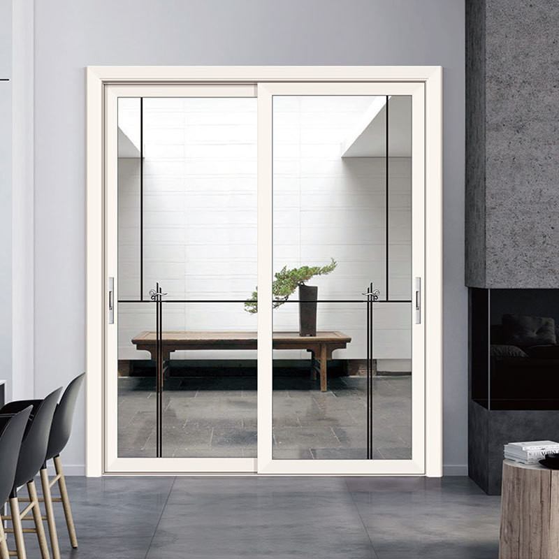 Stainless Steel Screen Netting Aluminum Sliding Glass Doors with Thermal Break and Good