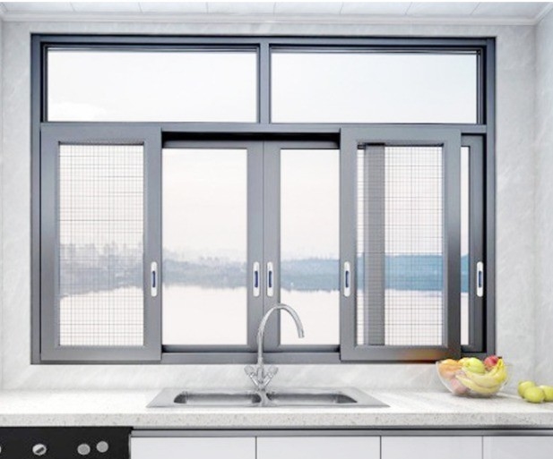 Modern Design Air Tightness Level 8 House Aluminum Glass Sliding Windows at Affordable