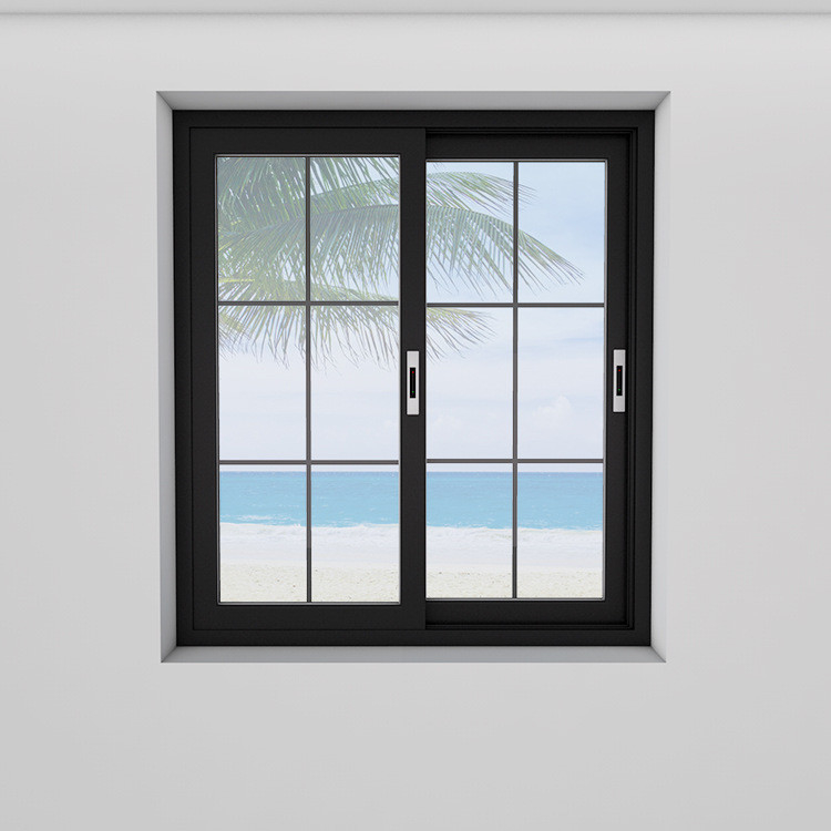 Modern Design Air Tightness Level 8 House Aluminum Glass Sliding Windows at Affordable