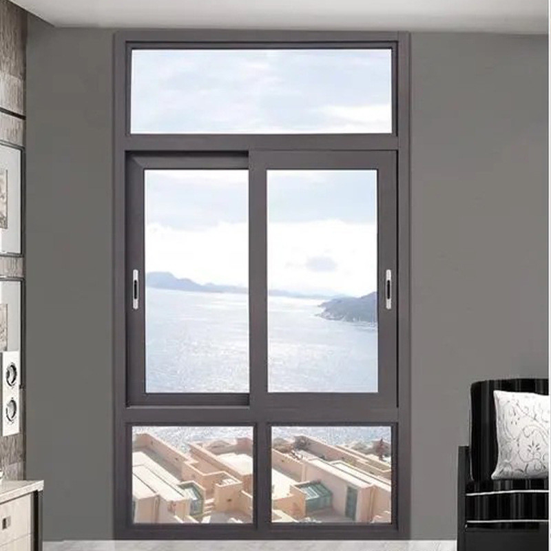 Modern Design Air Tightness Level 8 House Aluminum Glass Sliding Windows at Affordable
