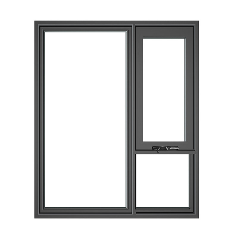 Customize Hanging Curtain Type Aluminum Top Hung Windows for Original Design Projects