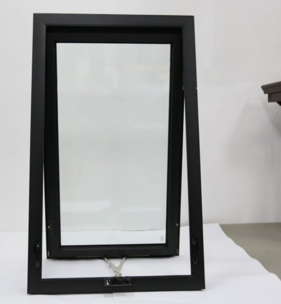 Customizable Glass Aluminum Top Hung Windows For Home Decor Project