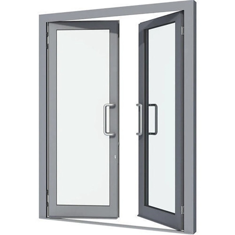 Aluminum Casement Doors In Contemporary Modern Style For 1.4mm Wall Thickness