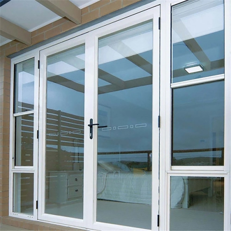 Aluminum Casement Doors In Contemporary Modern Style For 1.4mm Wall Thickness