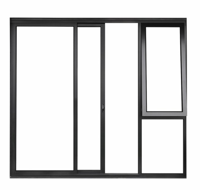 Advanced R D Hanging Curtain Type Aluminum Casement Window with Level 8 Air Tightness