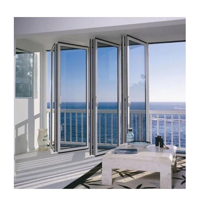 Aluminium Alloy Bi-Fold Doors Perfect Addition to SKATE Hotel Residential Living Room