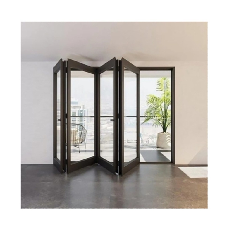 Aluminium Alloy Bi-Fold Doors Perfect Addition to SKATE Hotel Residential Living Room