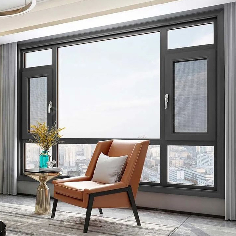 Affordable Bedroom Casement Windows with Glass and 5 27A 55 9A 5 12A 5 Aluminum Alloy
