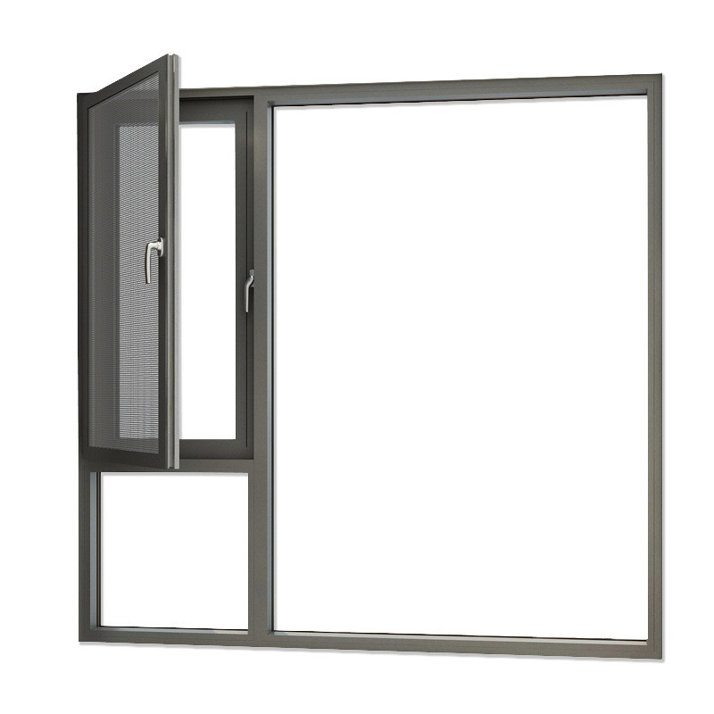 5 27A 55 9A 5 12A 5 Glass Aluminium Casement Windows for Customized Product Development