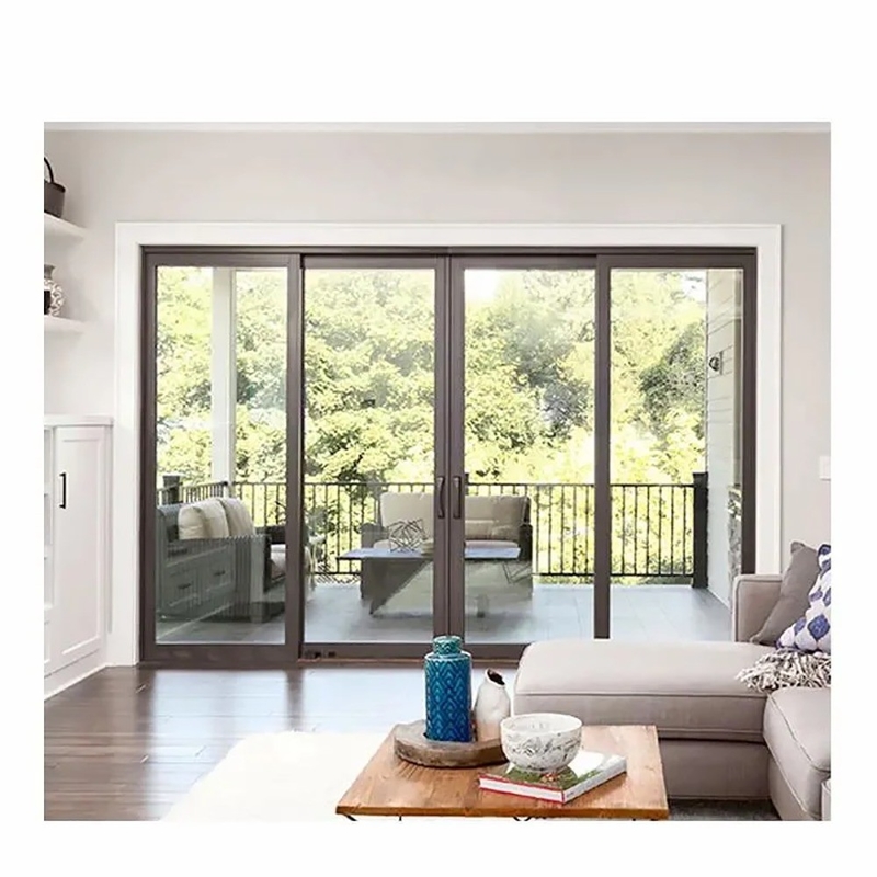 Minimalist Design Style Super Large High Precision Aluminum Alloy Lift Sliding Door