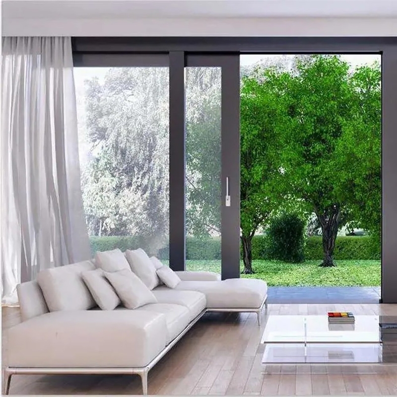 Minimalist Design Style Super Large High Precision Aluminum Alloy Lift Sliding Door
