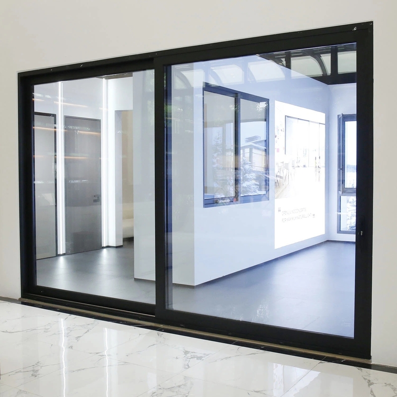 Thermal Break Aluminium Alloy Double Glazing Sliding Door for Soundproofing and Lift