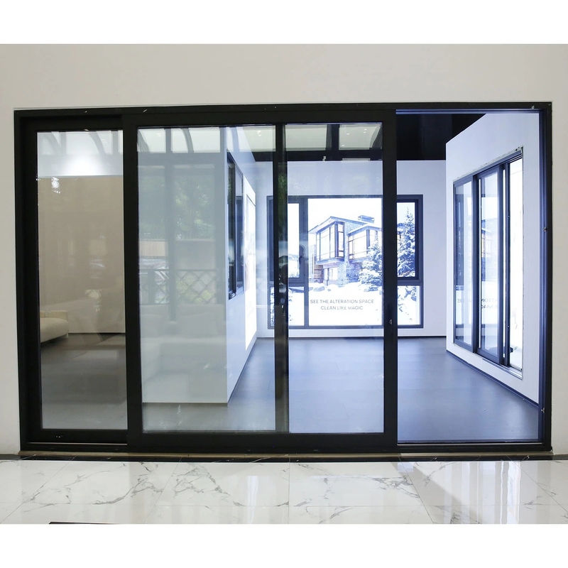 Thermal Break Aluminium Alloy Double Glazing Sliding Door for Soundproofing and Lift