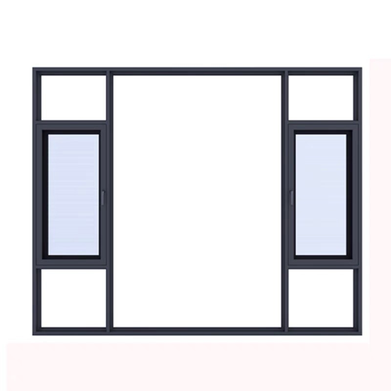 8-way Seal Aluminum Casement Windows for Modern Design and High Durability at Affordable