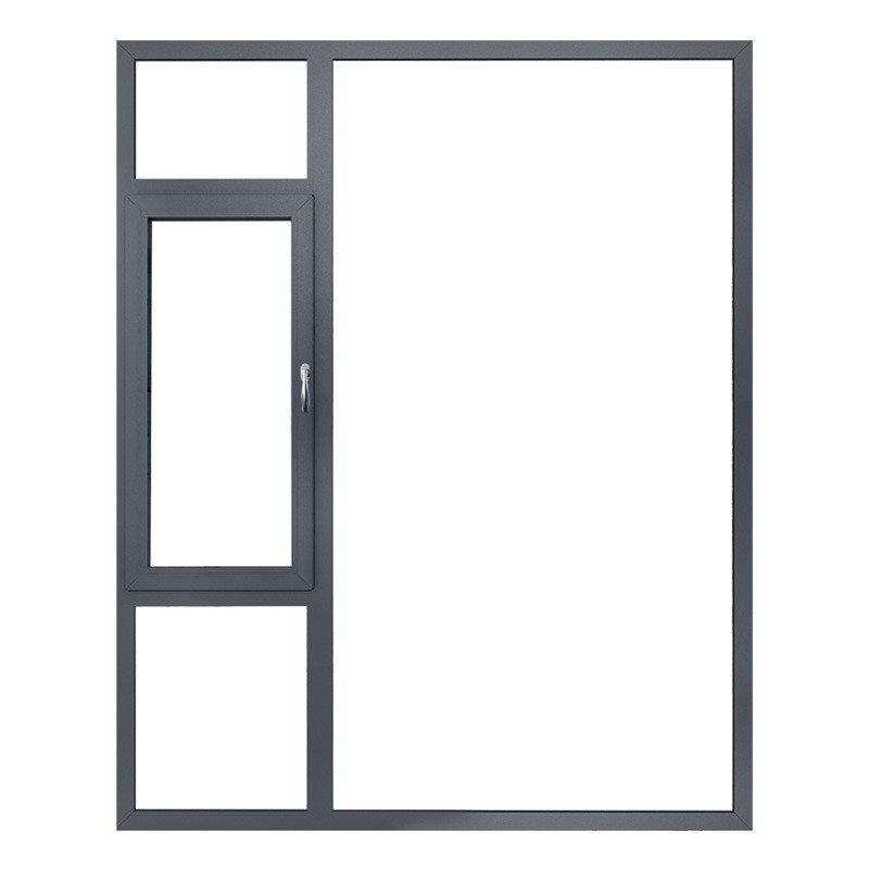 8-way Seal Aluminum Casement Windows for Modern Design and High Durability at Affordable
