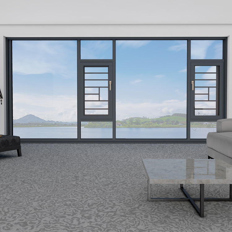 8-way Seal Aluminum Casement Windows for Modern Design and High Durability at Affordable