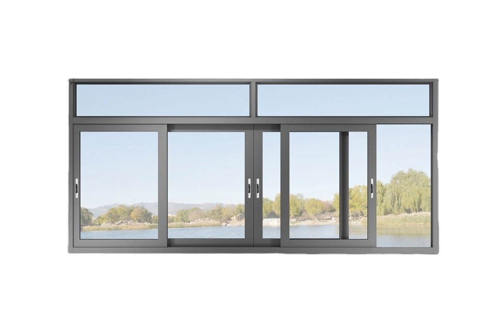 8-way Seal Aluminum Sliding Windows Ideal for Soundproofing in Living Housing Project