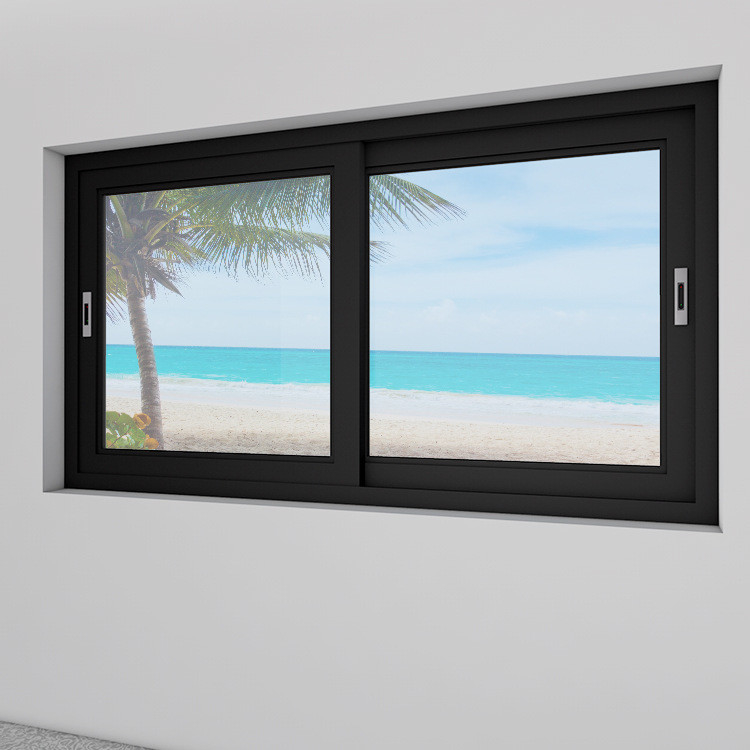 8-way Seal Aluminum Sliding Windows Ideal for Soundproofing in Living Housing Project