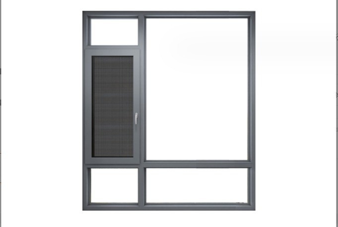 Hanging Curtain Type Broken Bridge Aluminum Casement Windows for Glass 5 27A 55 9A 5 12A 5
