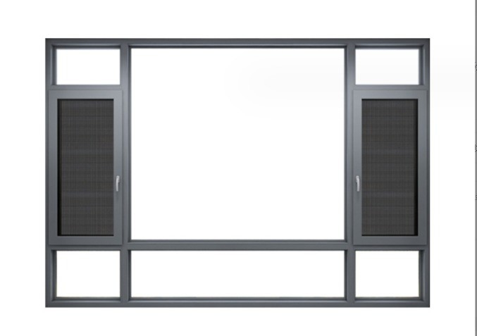 Hanging Curtain Type Broken Bridge Aluminum Casement Windows for Glass 5 27A 55 9A 5 12A 5