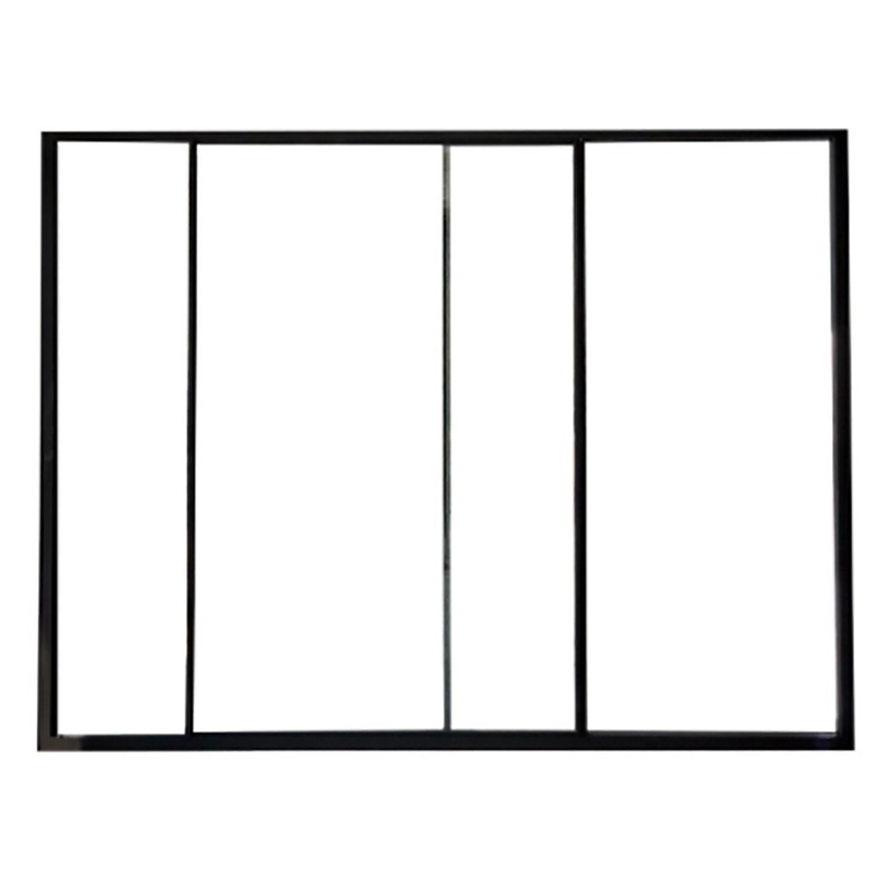 Thermal-Break Aluminium Alloy Bi-Fold Doors with Finished Surface in Optional Colour