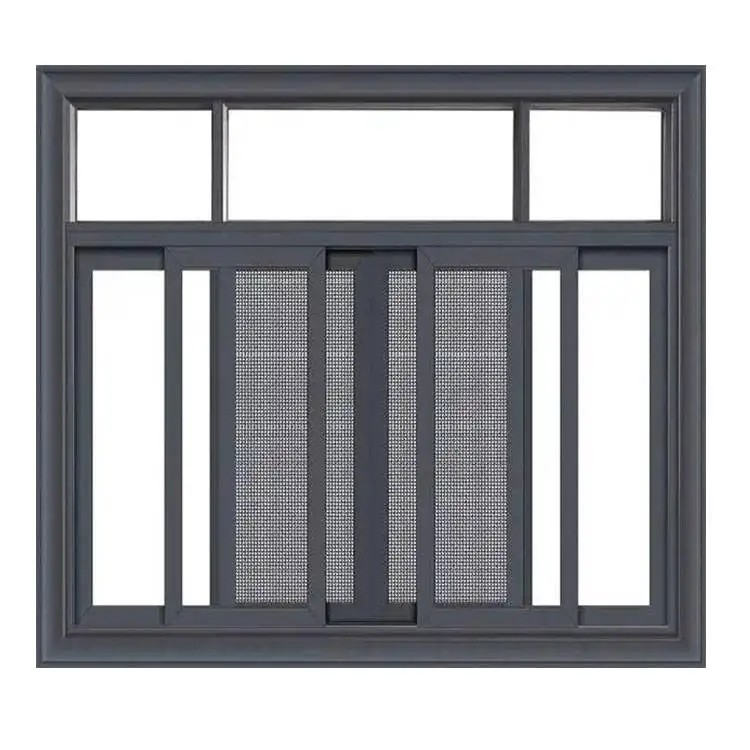 Customized SKATE 85 Series Aluminum Alloy Sliding Window at Best for Commercial Spaces