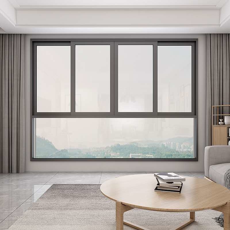 Customized SKATE 85 Series Aluminum Alloy Sliding Window at Best for Commercial Spaces