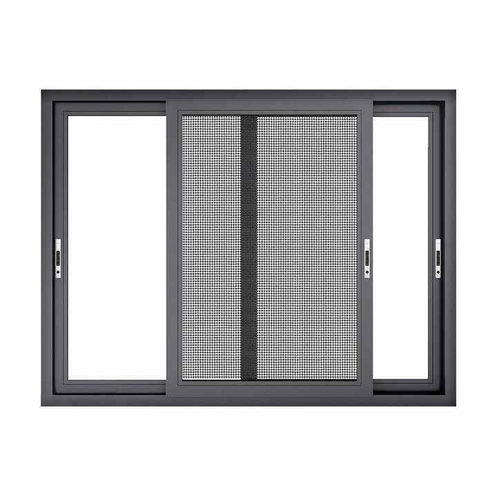 SKATE 85 Series Sliding Window Aluminium Small Glass Window for Durable Air Tightness