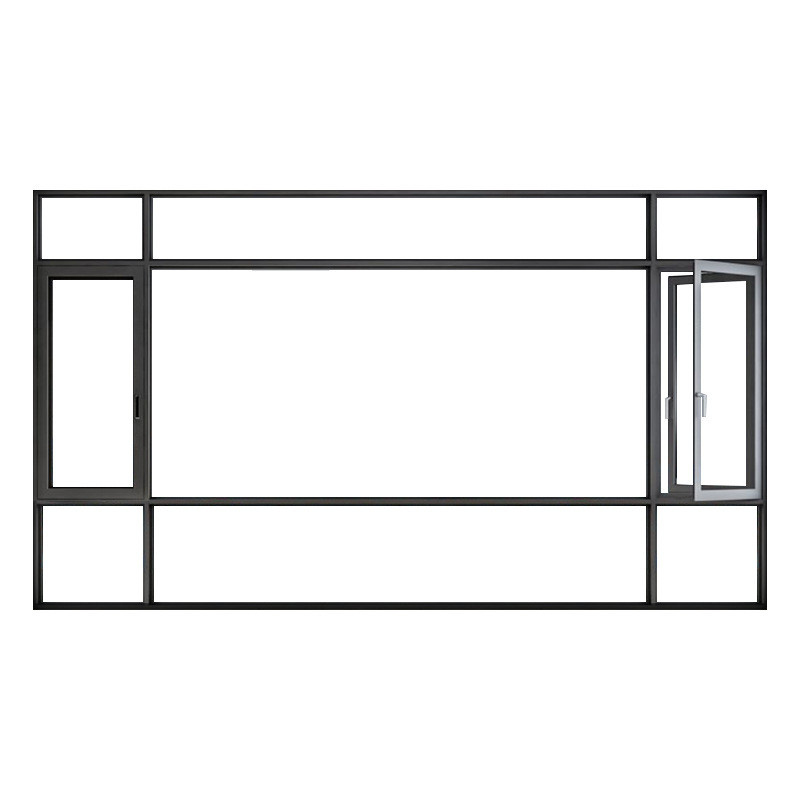 Bedroom Casement Windows with Wind Pressure Resistance Level 9 from Original Design Window