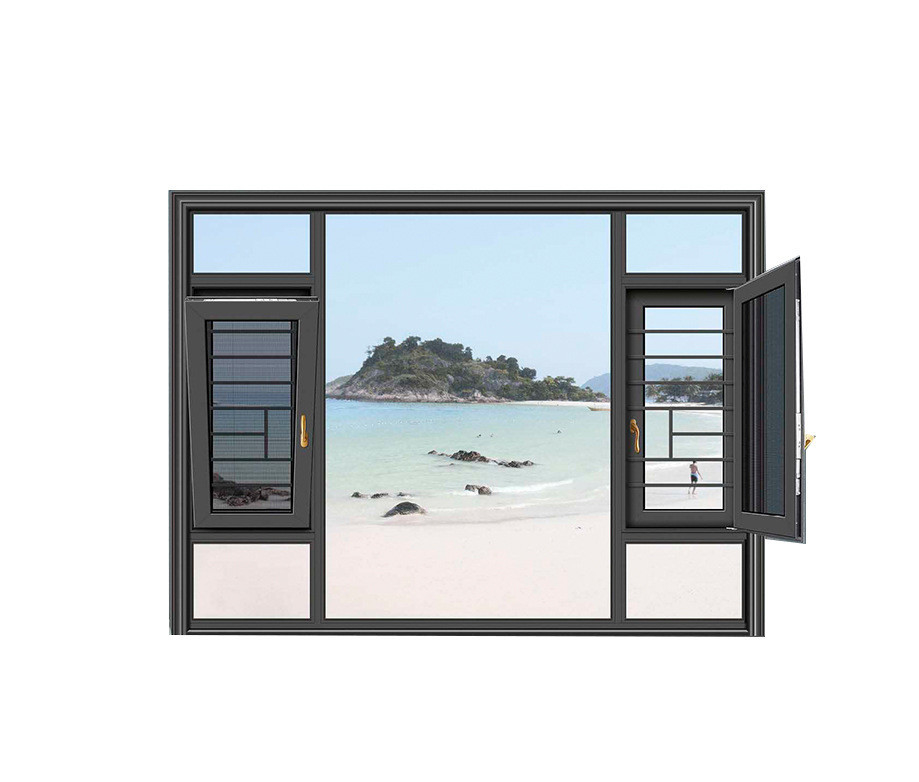 Bedroom Casement Windows with Wind Pressure Resistance Level 9 from Original Design Window