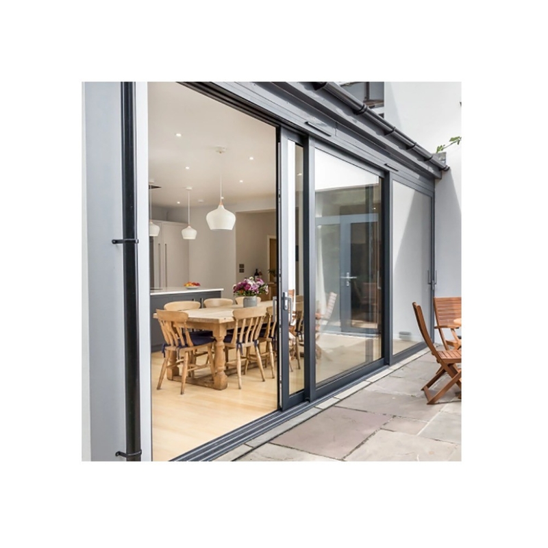 70mm Width Sliding Door Hurricane-Proof Energy- Heavy-Duty Aluminum Lift and Slide Doors