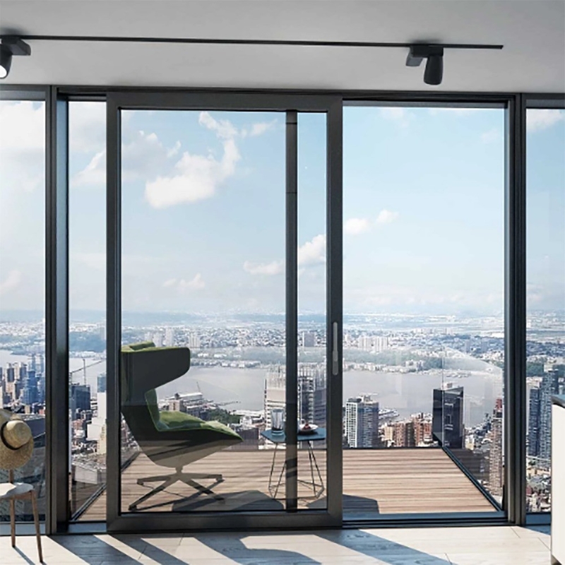 70mm Width Sliding Door Hurricane-Proof Energy- Heavy-Duty Aluminum Lift and Slide Doors