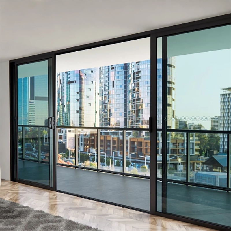 70mm Width Sliding Door Hurricane-Proof Energy- Heavy-Duty Aluminum Lift and Slide Doors