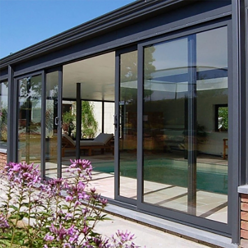 Standardized Production Living Room Sliding Door in Waterproof and Optional Colour