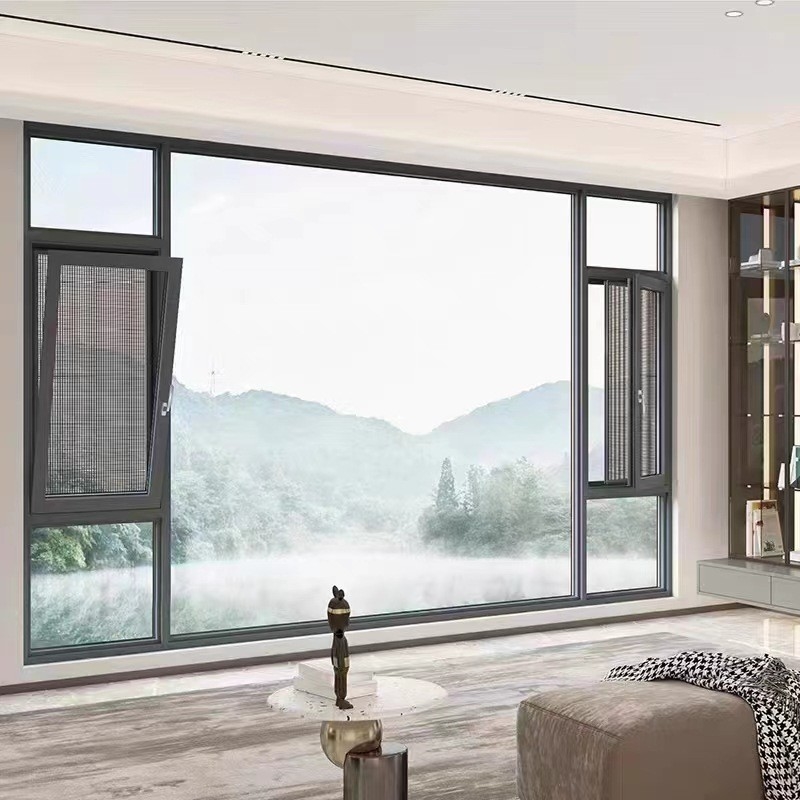 Custom Design Horizontal Casement Windows Affordable Prices for Commercial and Residential
