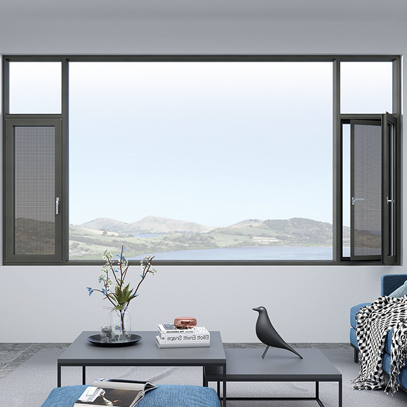 Custom Design Horizontal Casement Windows Affordable Prices for Commercial and Residential