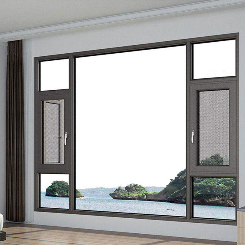 Custom Design Horizontal Casement Windows Affordable Prices for Commercial and Residential