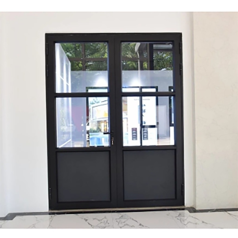 R D Casement Door Finished Surface ≤2.1 K Value for Facade Decoration Solution Design