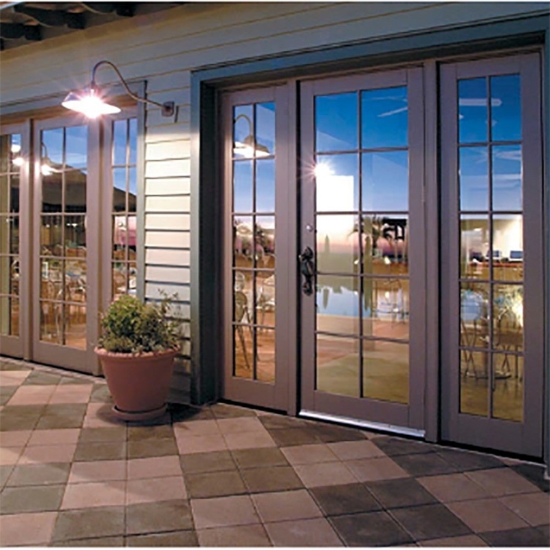 R D Casement Door Finished Surface ≤2.1 K Value for Facade Decoration Solution Design