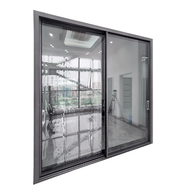 10 Sealing Layers Aluminum Sliding Door ISO9001 Certified for Production Capacity