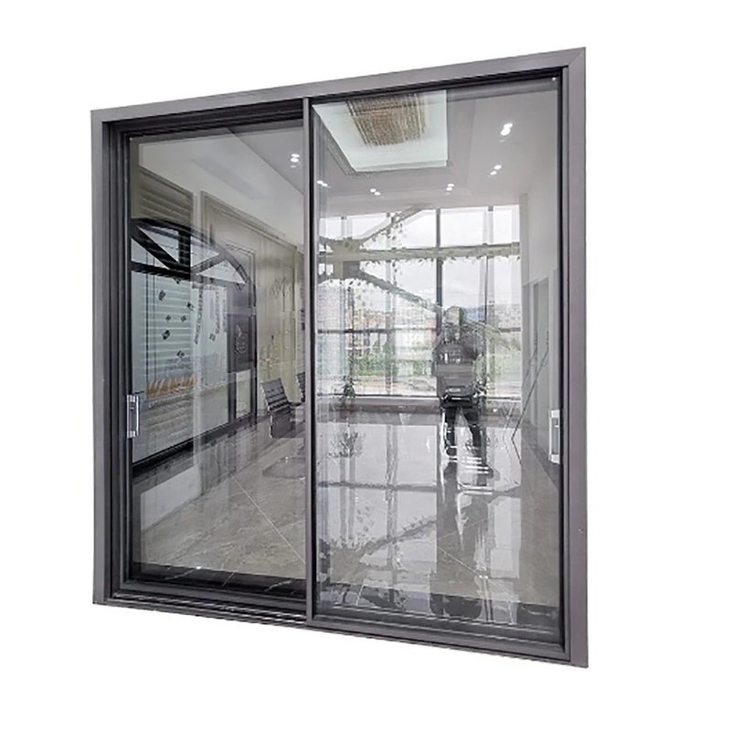10 Sealing Layers Aluminum Sliding Door ISO9001 Certified for Production Capacity
