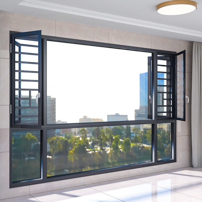 SKATE 75 Casement Windows for Mass Production of Air Tightness Level 8 Villa Houses