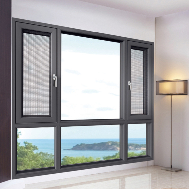 SKATE 75 Casement Windows for Mass Production of Air Tightness Level 8 Villa Houses