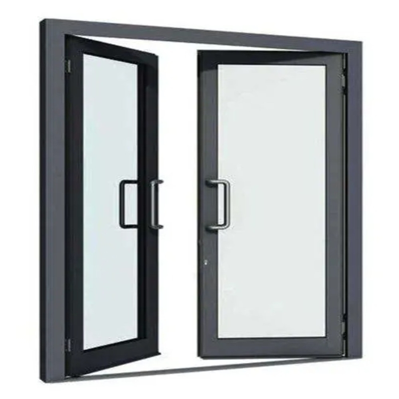 Thermal Break Aluminum Alloy Casement Doors for Skate Interior Heat Insulation Coefficient