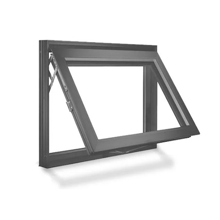 Customizable Production Folding Screen Thermal Break Aluminium Awning Windows for Apartment
