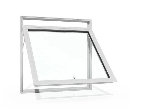 Customizable Production Folding Screen Thermal Break Aluminium Awning Windows for Apartment