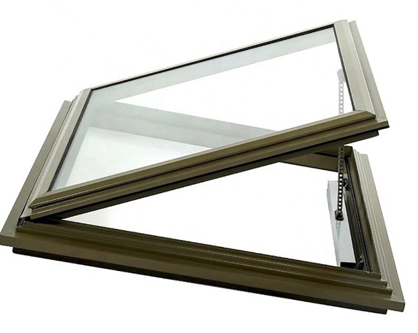 Level 6 Water Tightness Horizontal Opening Pattern Skylight Windows for Your Building