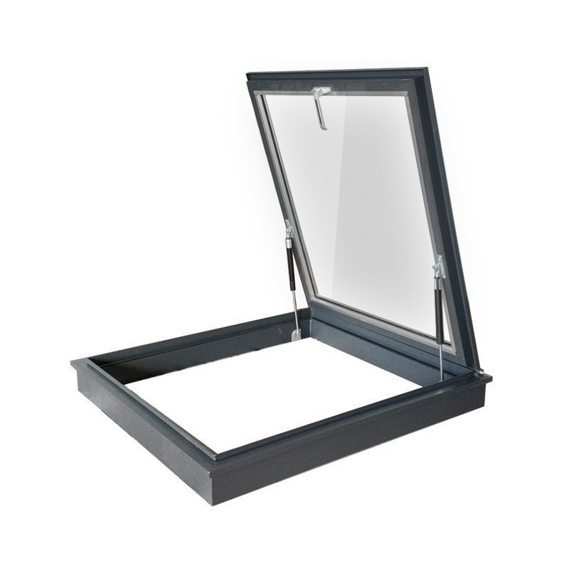 Level 6 Water Tightness Horizontal Opening Pattern Skylight Windows for Your Building